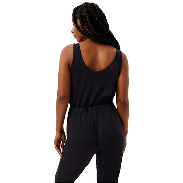 Girlfriend Collective Dam Jumpsuit Reset Scoop Neck M för Kvinnor Black M