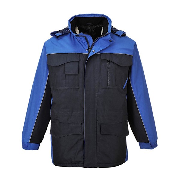 Portwest Herr Parka S Marinblå/Kunglig Blå Navy/Royal Blue S