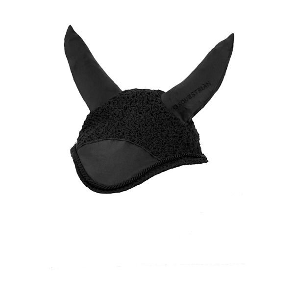 Hy Deluxe Hästflugslöja Full Black Black Full