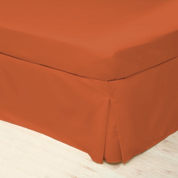 Belledorm Easycare Percale Platform Valance Dubbel Heather Heather Double