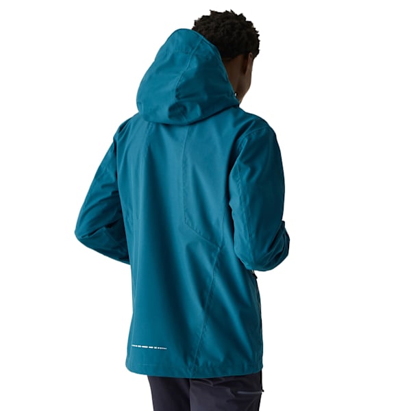 Regatta Herr Bosfield II Vattentät Jacka XL Marockanskt Blå/Cit Moroccan Blue/Citron Lime XL