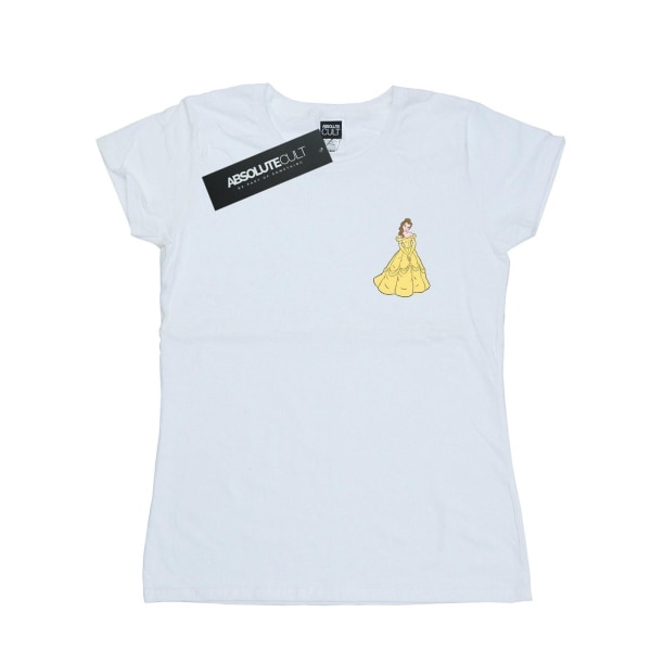 Disney Princess Dam/Dam Belle Chest bomull T-shirt XL Whi White XL