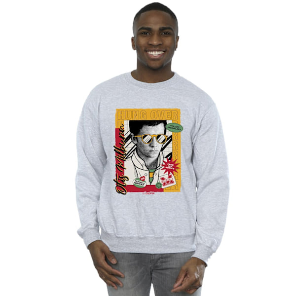 Netflix Mens Sex Education Otis Hung Over Collage Sweatshirt L Sports Grey L