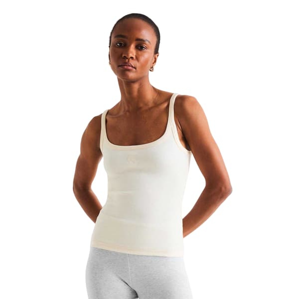 4th And Reckless Dam/Dam Scoop Neck Linne 14 UK Vit White 14 UK
