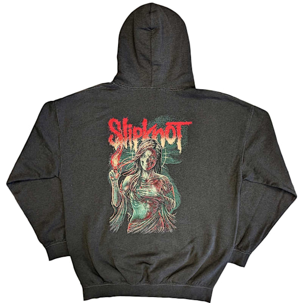 Slipknot Unisex Adult Burn Me Away Hoodie S Charcoal Grey Charcoal Grey S