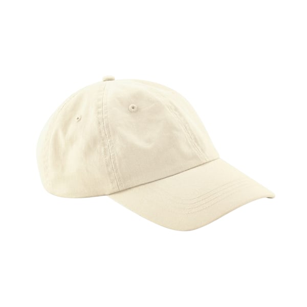 Beechfield Unisex Vuxen 6 Panel Organisk Bomulls Basebollkeps En Storlek Naturlig Natural One Size