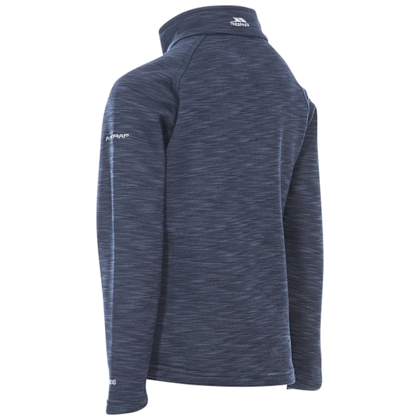Trespass Edvin Fleece Top för pojkar 2/3 år Marinblå Marl Navy Marl 2/3 Years