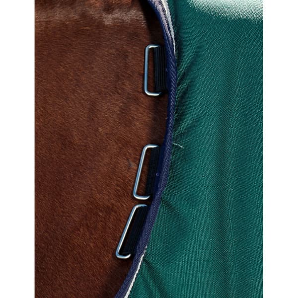 Weatherbeeta Comfitec Plus Dynamic Standard-Neck 220g Hästtäcke Forest Green/Navy 6´ 6