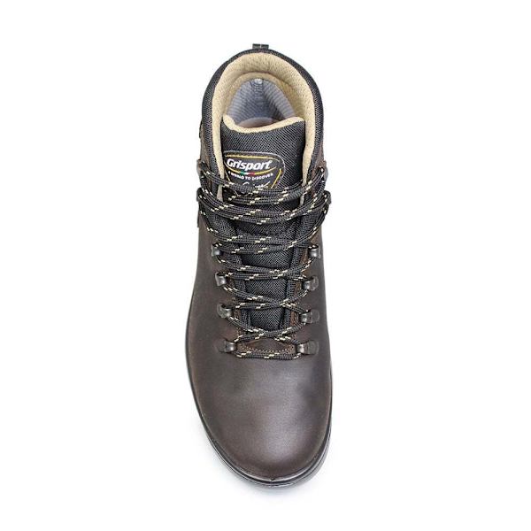 Grisport Herr Pennine Vaxat Läder Vandringskängor 12 UK Brun Brown 12 UK