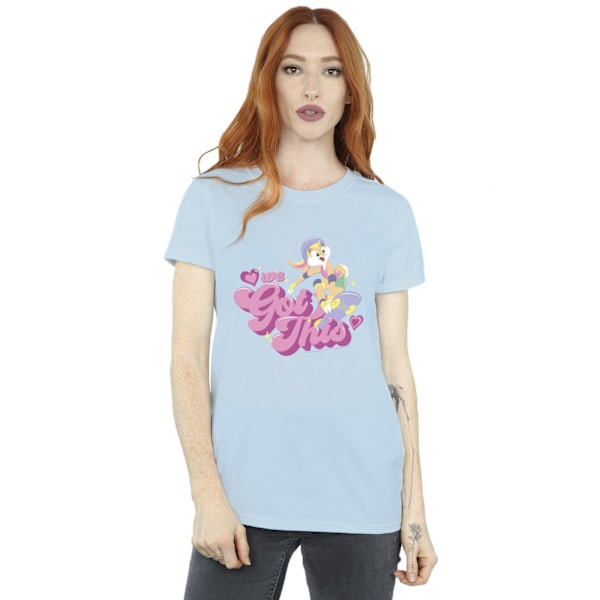 Looney Tunes Dam/Damer Lola We Got This Skate Bomull Boyfriend T-shirt Baby Blue XXL