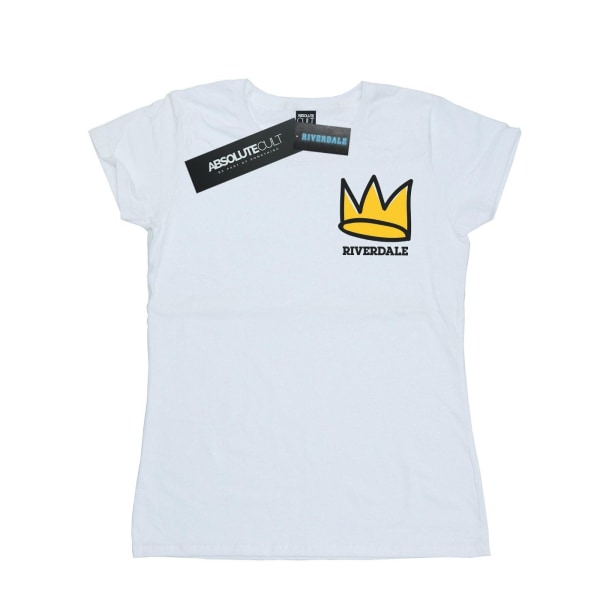 Riverdale T-shirt i bomull, dam/dam, print XXL W White XXL