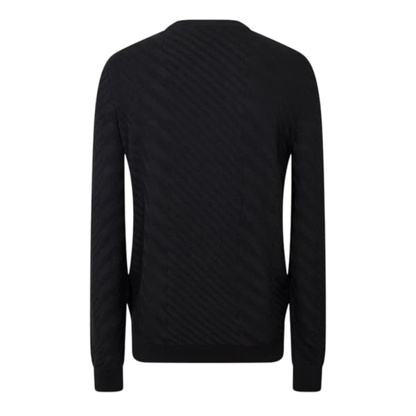 Boss Herr Stickad Regular Topp M Svart Black M