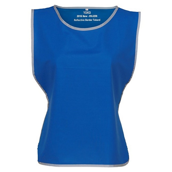 Yoko Barn/Barn Hi-Vis Reflexdetalj Tabard Barn Kunglig Blå Royal Blue Children