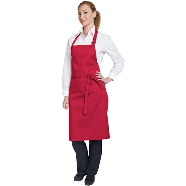 Dennys Flerfärgad Haklappsförkläde 28x36 tum (2-pack) En Storlek Claret Claret One Size