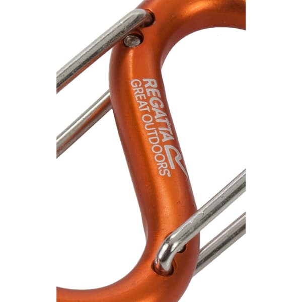 Regatta Great Outdoors S-formad karbinhake One Size Amber Glow Amber Glow One Size