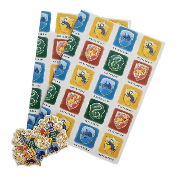 Harry Potter Akvarell Presentpapper Ark One Size Flerfärgad Multicoloured One Size