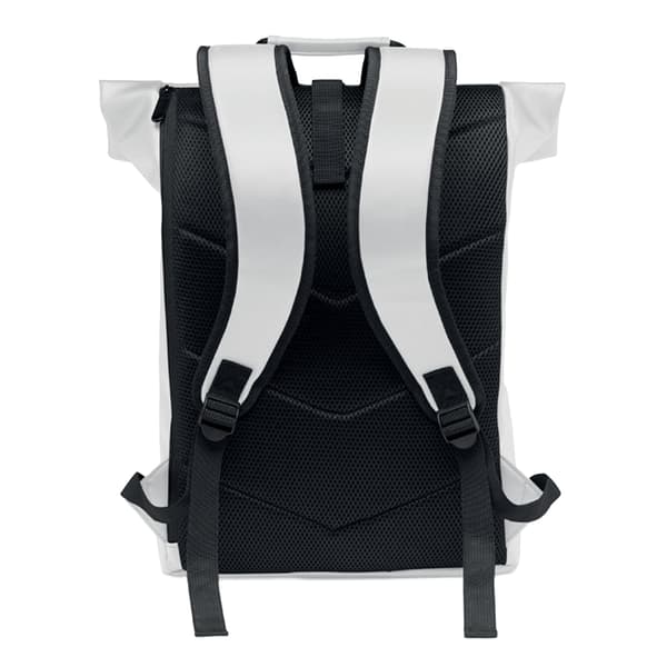 MidOcean Bai Roll Roll Top PU Laptop Ryggsäck One Size Vit White One Size