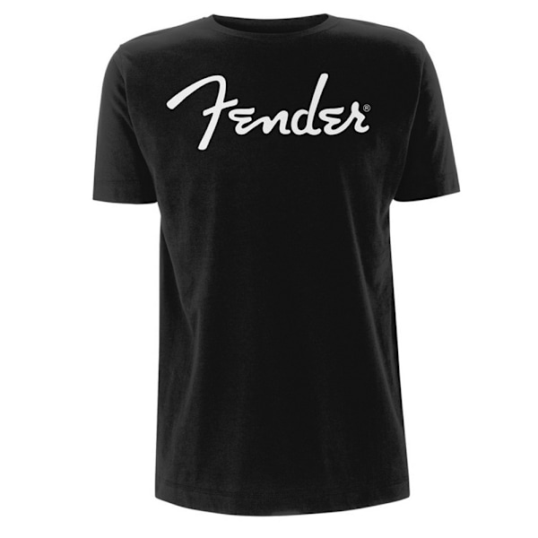 Fender Unisex Classic Logo T-shirt L Svart Black L