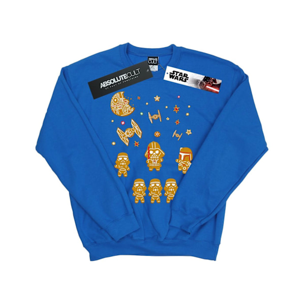 Star Wars Dam/Damer Gingerbread Empire Sweatshirt XXL Royal Royal Blue XXL