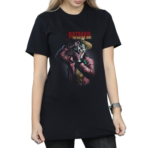 DC Comics Dam/Damer Batman The Killing Joke Bomull Boyfriend T-Shirt L Svart Black L