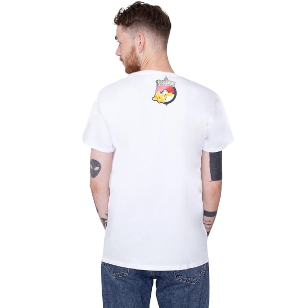 Pokemon Unisex Vuxen Ät Sov Upprepa Snorlax T-Shirt M Vit White M