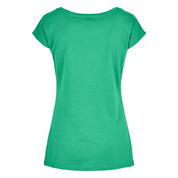 Bygg ditt varumärke Dam/Dam bred hals T-shirt L Ljus Mint Light Mint L