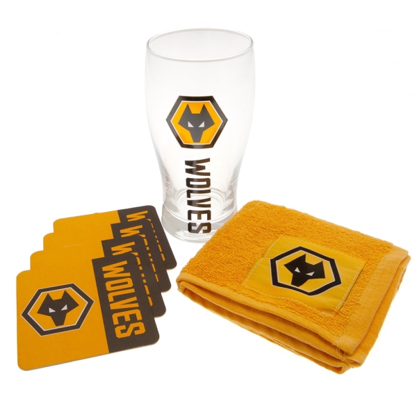 Wolverhampton Wanderers FC Crest Bar Set (6-pack) One Size Y Yellow/Black One Size
