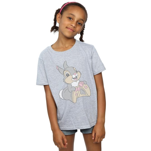 Bambi Girls Classic Thumper T-Shirt 5-6 år Svart Black 5-6 Years