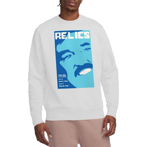 Star Trek Unisex Vuxen The Next Generation Säsong 6 Avsnitt 4 S White XXL
