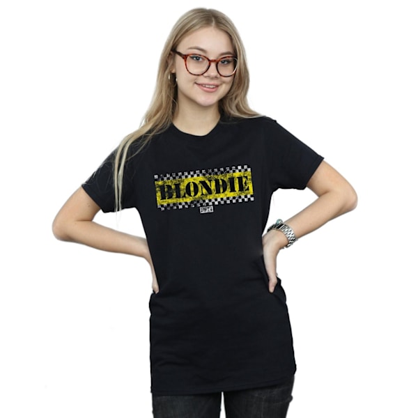 Blondie Womens/Ladies Taxi 74 Bomull Boyfriend T-Shirt 3XL Svart Black 3XL