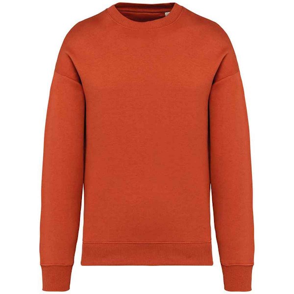 Native Spirit Dam/Dam Oversized Sweatshirt S Bränd Tegel Burnt Brick S