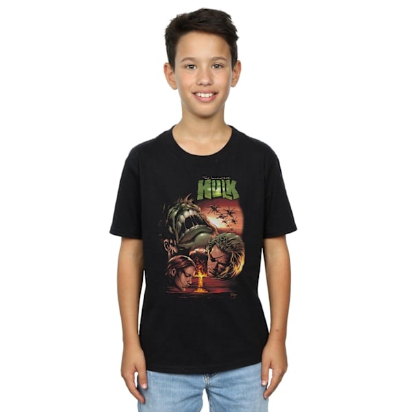 Marvel Boys Incredible Hulk Dead Like Me T-shirt 7-8 år Svart Black 7-8 Years