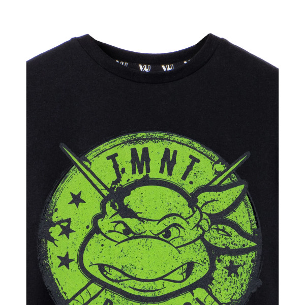 Teenage Mutant Ninja Turtles Boys Rebels T-shirt 9-10 Years Bla Black 9-10 Years
