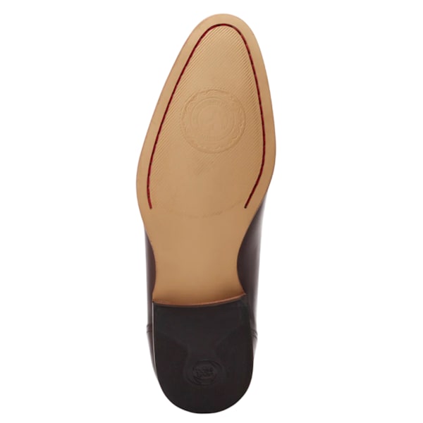 Base London Gambino Excel Läder Oxfords Herr 13 UK Bränd Brun Burnt Brown 13 UK