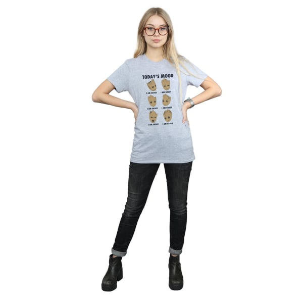 Guardians Of The Galaxy Womens/Ladies Today's Mood Baby Groot B Sports Grey L