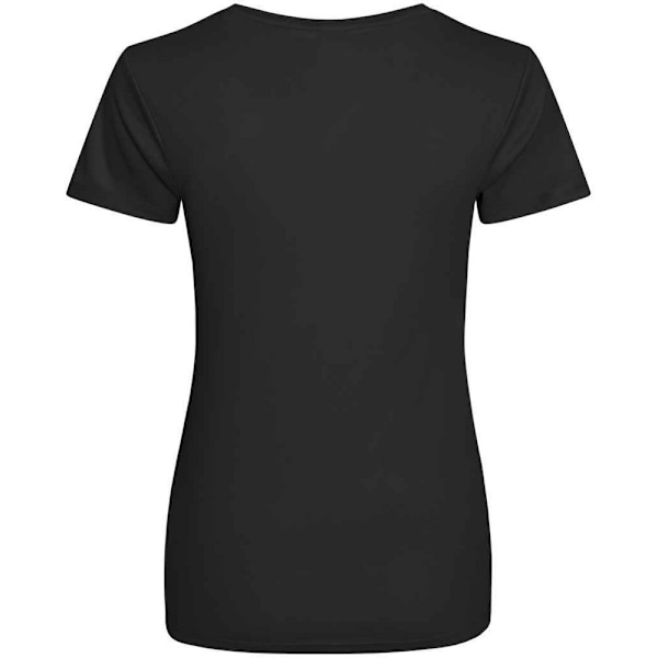 AWDis Just Cool Dam/Kvinnors Sport Enfärgad T-shirt L Jet Black Jet Black L