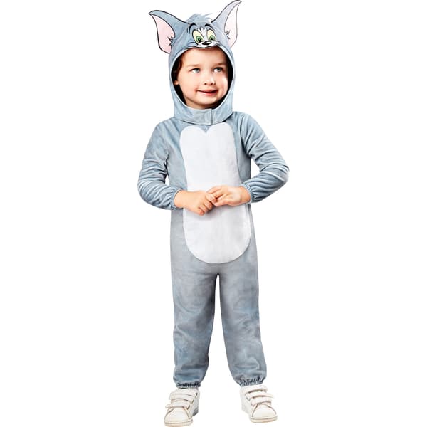 Tom och Jerry Barn/Kids Tom Kostym 2-3 år Grå/Vit/Svart Grey/White/Black 2-3 Years