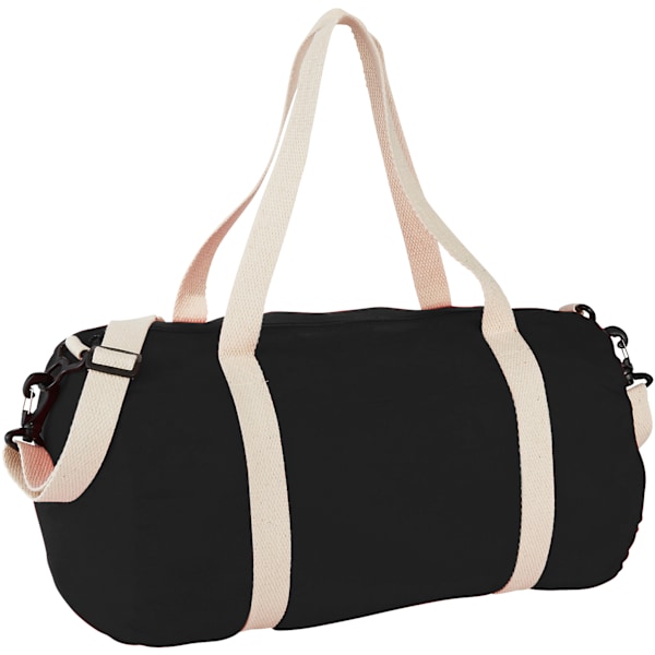 Bullet The Cotton Barrel Duffel 45 x 25 x 25cm Solid Black Solid Black 45 x 25 x 25cm