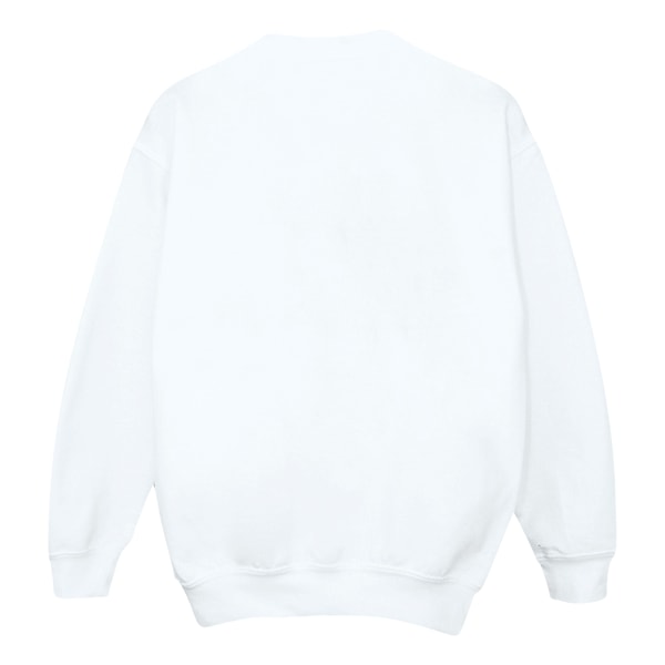 Disney Boys Minnie Mouse Summer Party Sweatshirt 9-11 år Vit White 9-11 Years