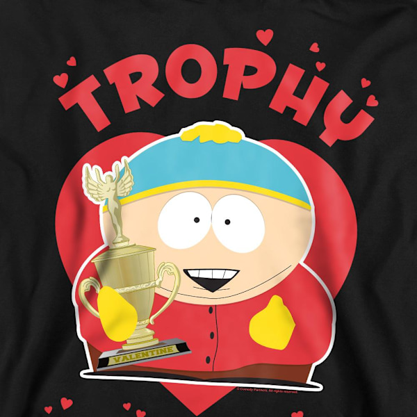 South Park Unisex Vuxen Trophy Boyfriend Eric Cartman Alla Hjärtans Dag Black M