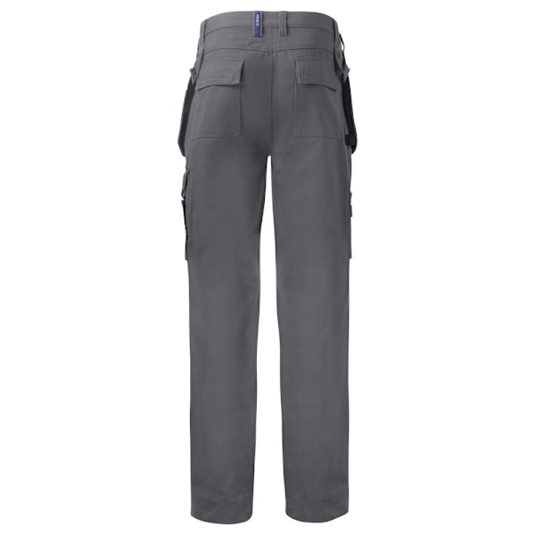 Projob Herr 5530 Kontrastpanel Cargo Byxor 40R Grå Grey 40R