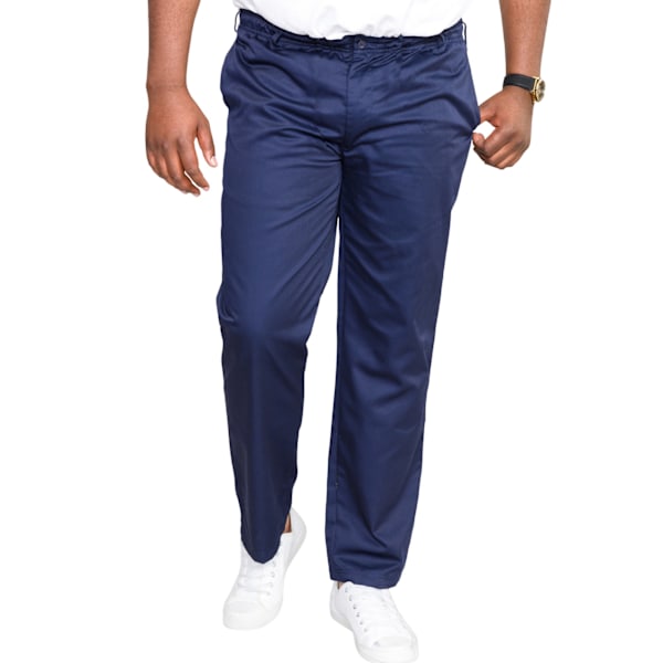Duke Herr D555 Basilio Kingsize Rugbybyxor 52S Marinblå Navy 52S