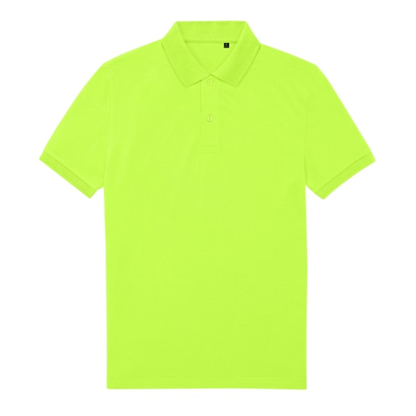 B&C Herr My Eco Polo Shirt L Acid Lime Acid Lime L