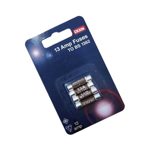 Dencon 13A säkringar (4-pack) En storlek Brun/Silver Brown/Silver One Size