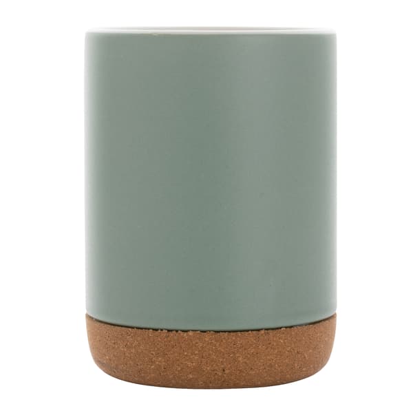 XD Collection Kork Keramik 280ml Mugg One Size Grön/Vit Green/White One Size