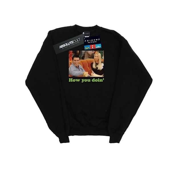 Friends Dam/Damer Hur Mår Du Sweatshirt XL Svart Black XL