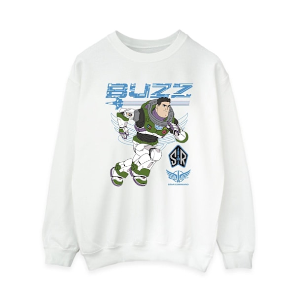 Disney Dam/Kvinnor Lightyear Buzz Run To Action Sweatshirt XX White XXL