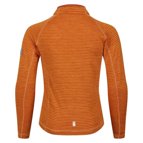 Regatta Barn/Kids Stripe Regular Raglan Sweatshirt 7-8 år Orange Pepper 7-8 Years