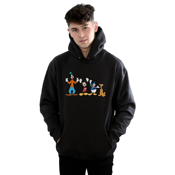 Disney Herr Mickey Mouse Friends Hoodie XXL Svart Black XXL