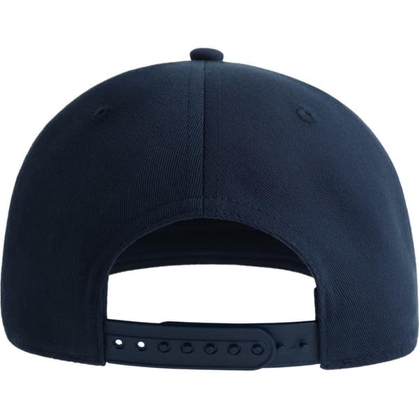Atlantis Unisex Vuxen James 6 Panel Återvunnen Polyester Snapback Navy One Size